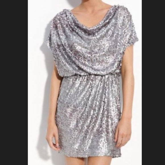 Aidan Mattox sequin dress