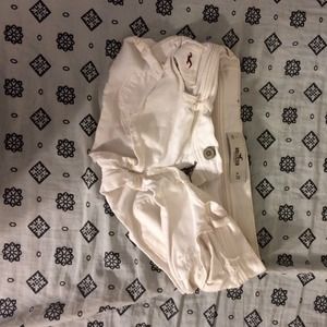 White Hollister Shorts