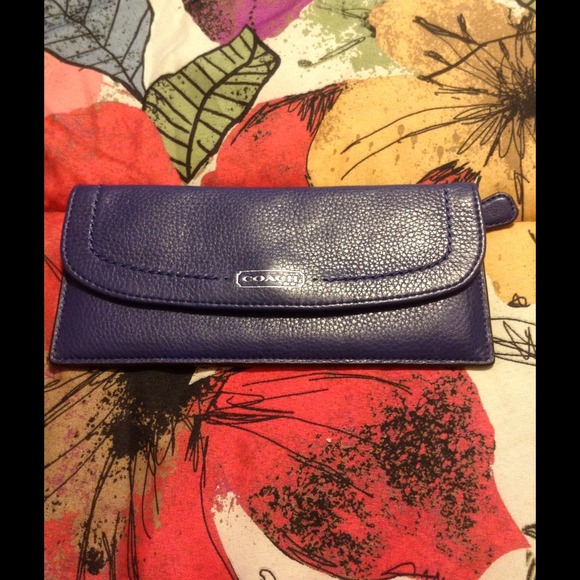 Coach leather wallet