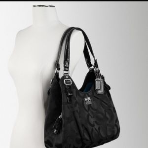 Coach Madison Op Art Maggie hobo handbag