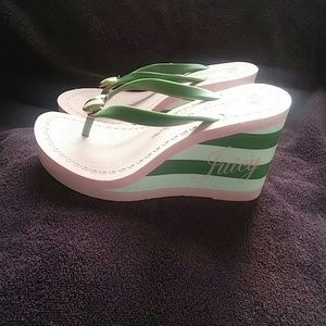 Juicy Couture wedge sandal.  NWOT