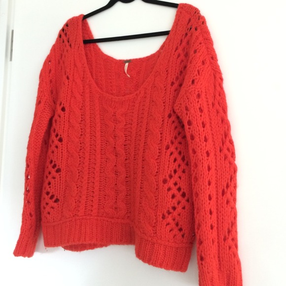 free people loose knit sweater