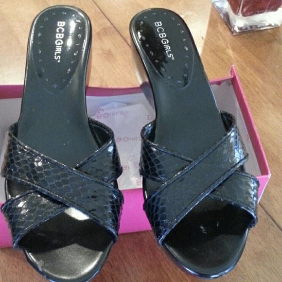 Black BBC Slip On Shoes