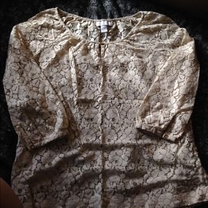 Charter Club Lace Blouse