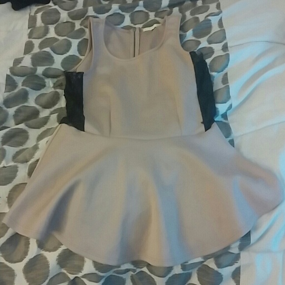 Gianni Nino nude peplum top
