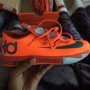 KD VI (gs) Orange & gray worn 2x 10/10 condition