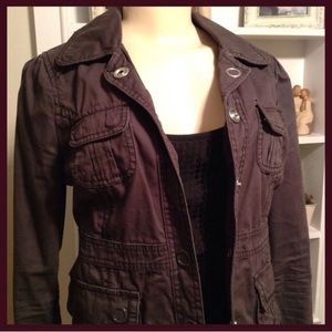 ❤️Adorable charcoal gray casual light jacket❤️