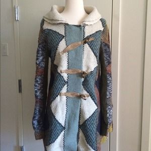 Anthropologist Sweater Coat