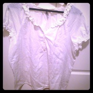 Old Navy white pullover top