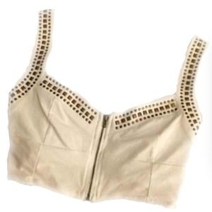 Studded Crop Top