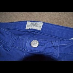 Aeropostale Blue Super Skinny Jeans