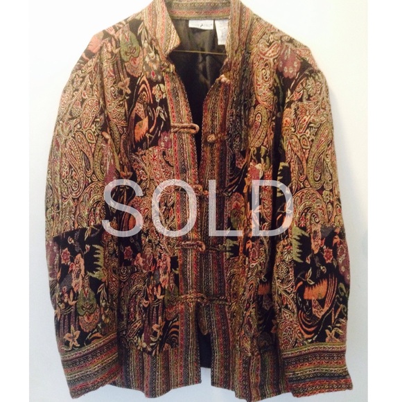 Jackets & Blazers - Vintage Indian Jacket // Authentic Vintage/ Large