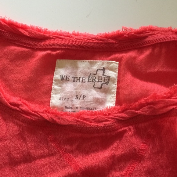 NEW We The Free Free People Cherry Top - Picture 3 of 4