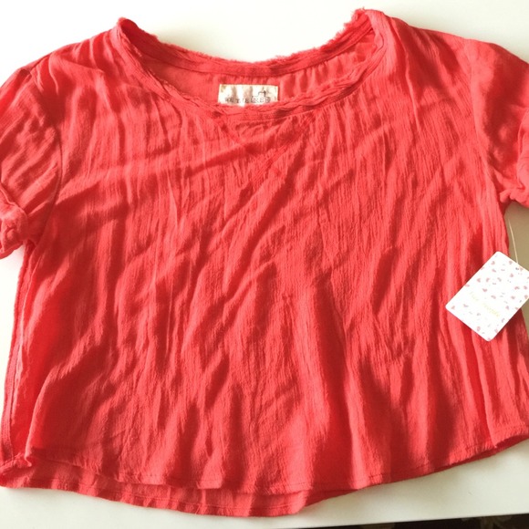 NEW We The Free Free People Cherry Top - Picture 4 of 4