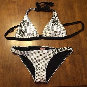 Volcom polka dot bikini