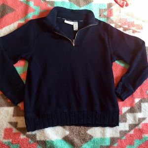 💝 Liz&Co Half Zip Up Sweater