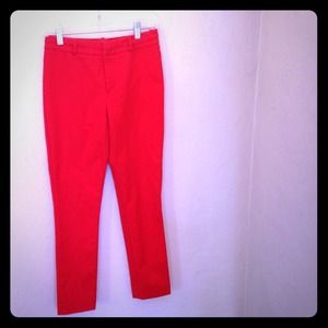 Fire Engine Red Slacks
