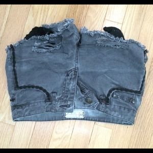 Black free people shorts