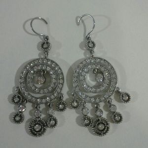 Monet bubble chandelier earrings.