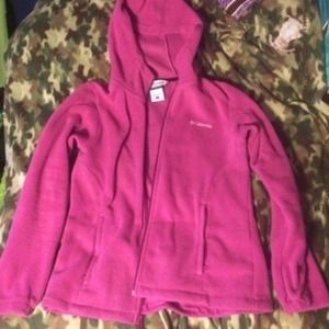 PINK Columbia fleece jacket