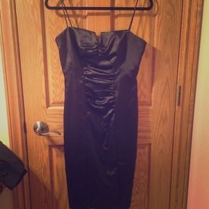 Black evening dress