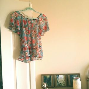Forever 21 Floral Top