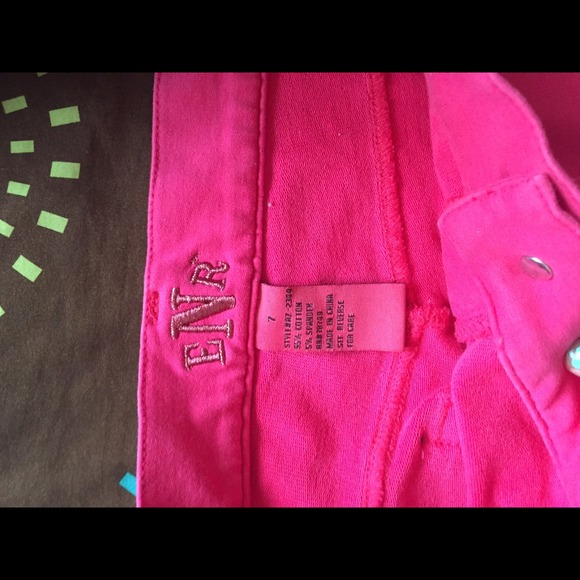 Kids Pink Skinny Jeans - Picture 2 of 3