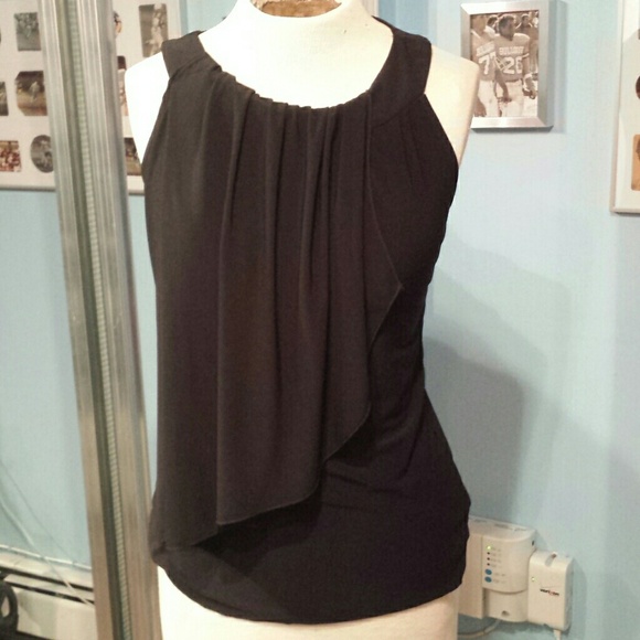 Black dressy Sleeveless Top