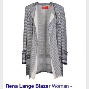 This Fabulous Rena Lange Pastel Blue Blazer