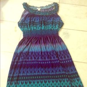Multi colored dress