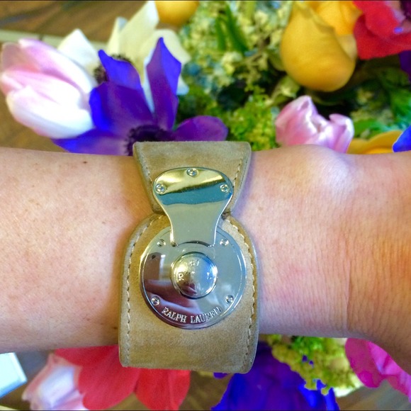 Purple Label Ralph Lauren Leather Ricky Cuff