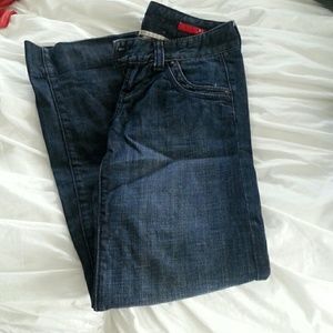 X2 wide leg denim jean