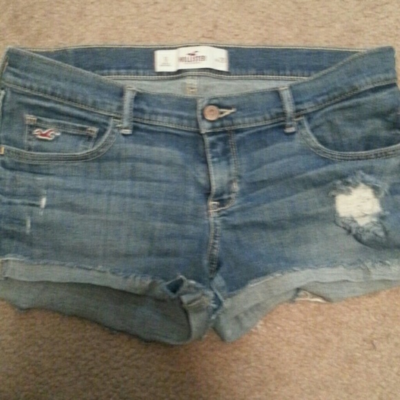 Hollister short shorts.