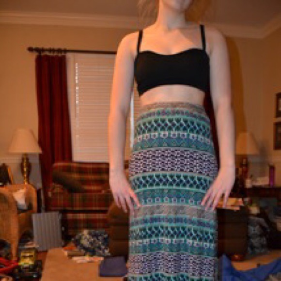 Tribal Maxi Skirt