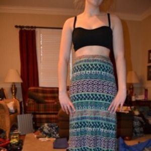 Tribal Maxi Skirt