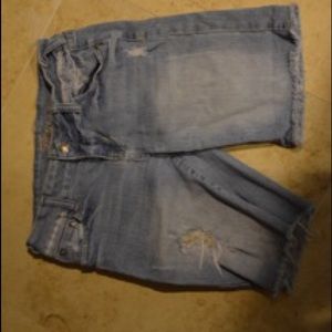 Jean shorts