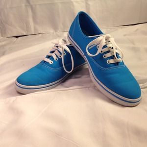 Electric Blue Vans