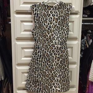 Alice + Olivia leopard dress