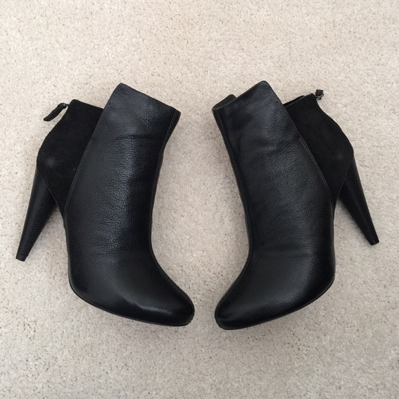 Sold - MaxAzria Black Booties - Picture 3 of 3