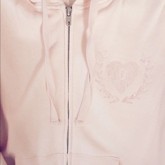 Victoria's Secret pink bling hoodie SOLD - Picture 3 of 3