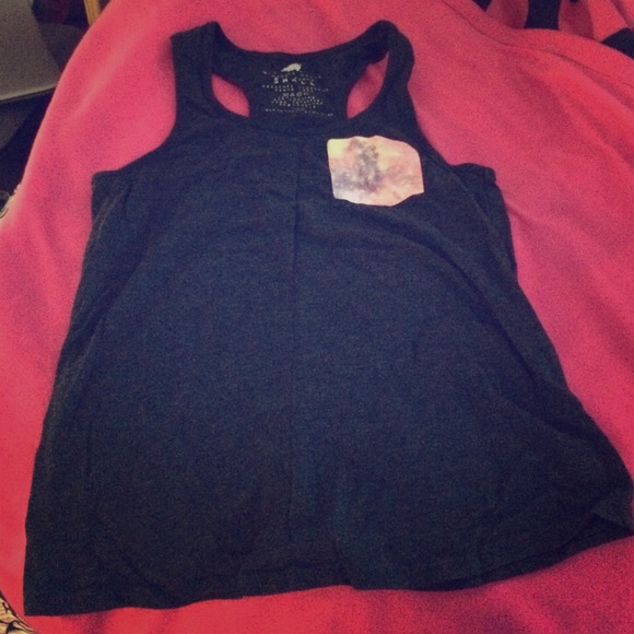 Glamour Kills tanks top with Galaxy print pocket! - Picture 1 of 1