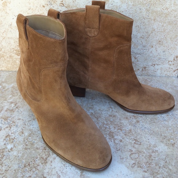 Suede Liz Claiborne Short Boots Size 7.5