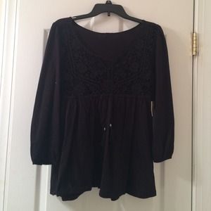 Forever 21 Peasant Top