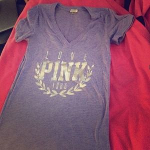 Purple Victoria's Secret PINK t-shirt