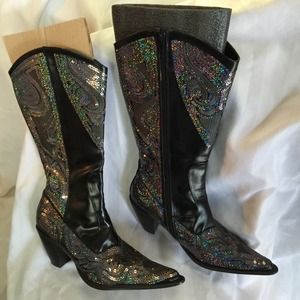 Sparkling boots !!