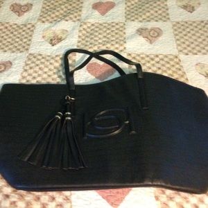 Large black BeBe tote