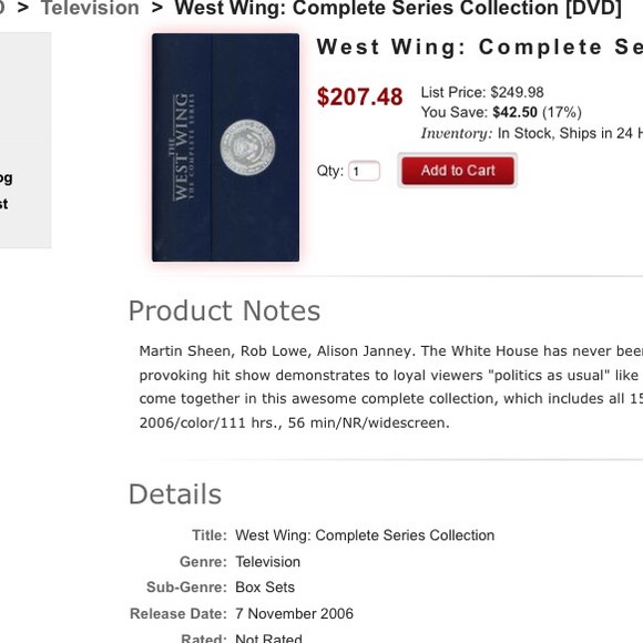 The west wing conplete series