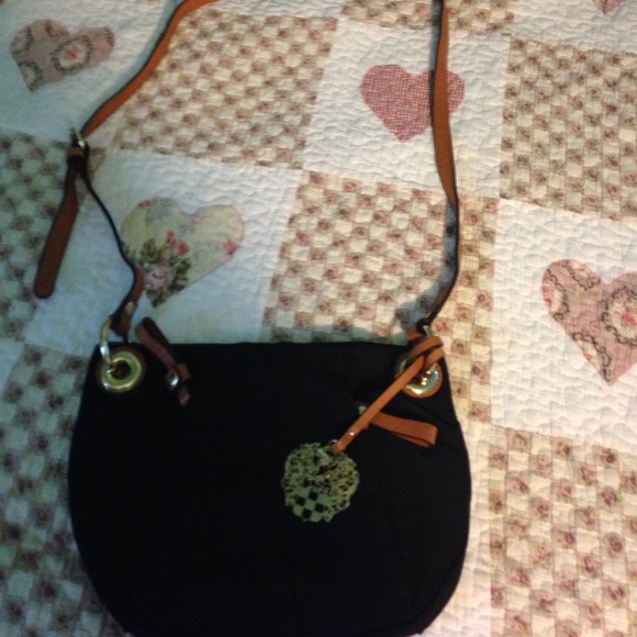 Black designer cross body purse( best offer