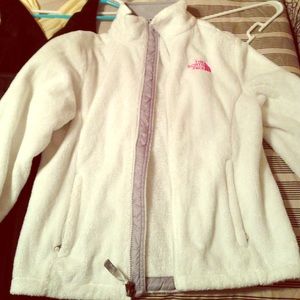 Northface jacket breast cancer awareness