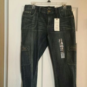 Cargo Capri Jeans